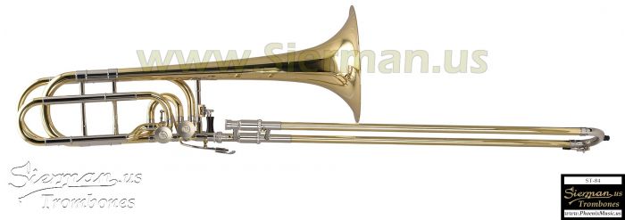 Sierman ST-84 Bass Trombone  with Rotax valve